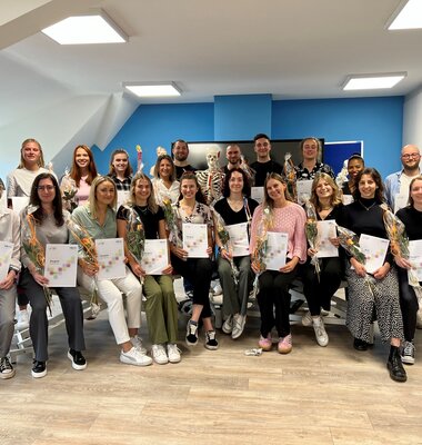 Gruppenfoto Physiotherapie