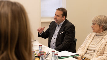 Besuch Gesundheitsminister Magnus Jung CCH UKS