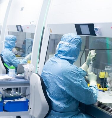 Moderne Räumlichkeiten mit Hochtechnologie