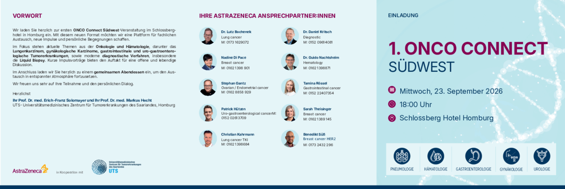 1. ONCO CONNECT SÜDWEST