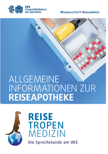 Flyer Reiseapotheke