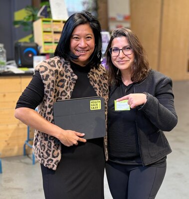 Jenny Nguyen und Dr. Nourkami-Tutdibi