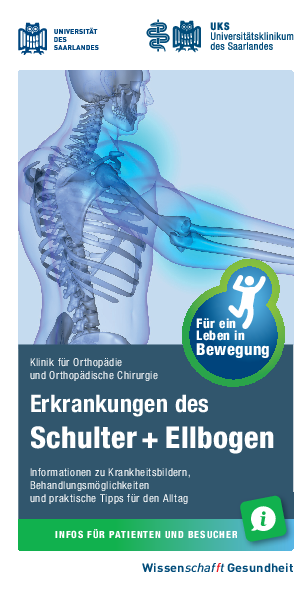Infoflyer der Orthop&auml;die zu Erkankungen des Schulter- und Ellbogengelenks (PDF)