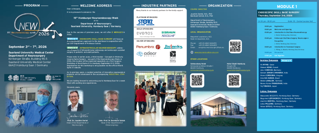 Neuroendoscopy Week 2026