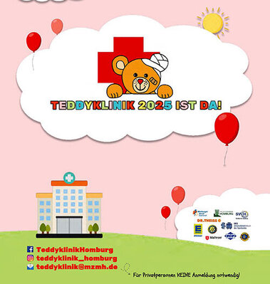 Plakat Teddyklinik