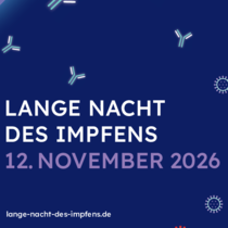 Plakat Lange Nacht des Impfens 2026 am UKS