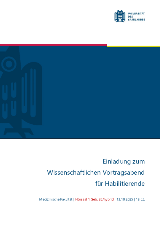 Programm & Abstracts zum 13.10.2025