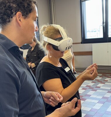 Eine VR-Brille im Praxistest