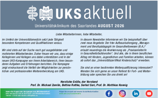 UKS-Aktuell Ausgabe 2026-08