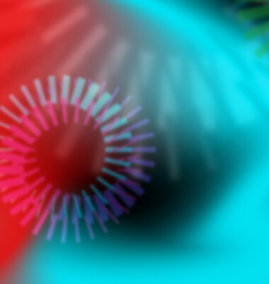 Abstrakter dekorativer Hintergrund mit Farbverl&auml;ufen