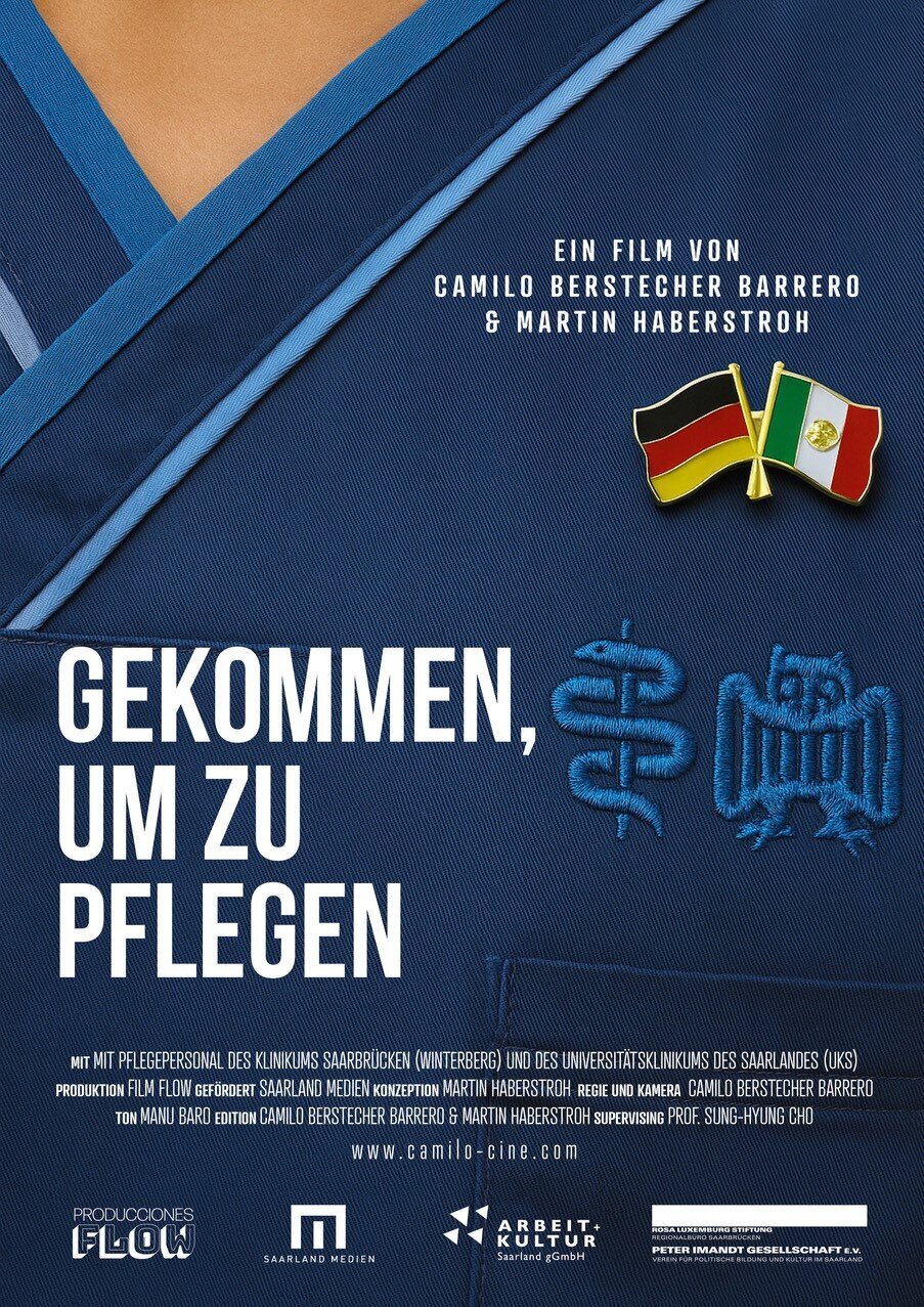 Filmplakat "Gekommen, um zu pflegen"