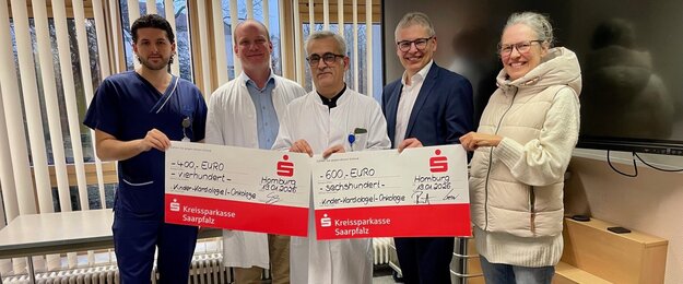 Spenden&uuml;bergabe aus dem E-Cup Saar