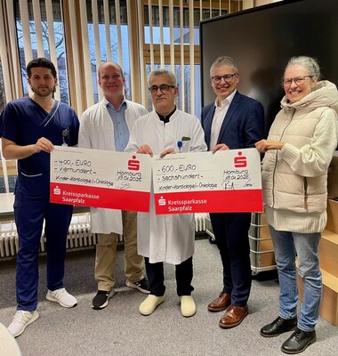 Spenden&uuml;bergabe aus dem E-Cup Saar