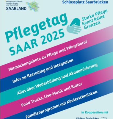 Plakat Pflegetag Saar