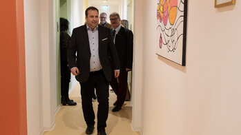 Besuch Gesundheitsminister Magnus Jung CCH UKS